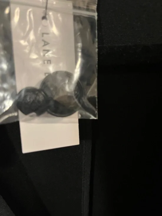 Lane Bryant Black Double-Breasted Suit Blazer - Picture 5 of 11